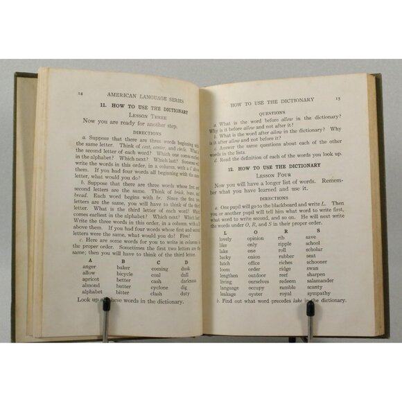 Vintage School Reader "American Language Series Fourth Year" , Rand McNally 1932 - Picture 10 of 10